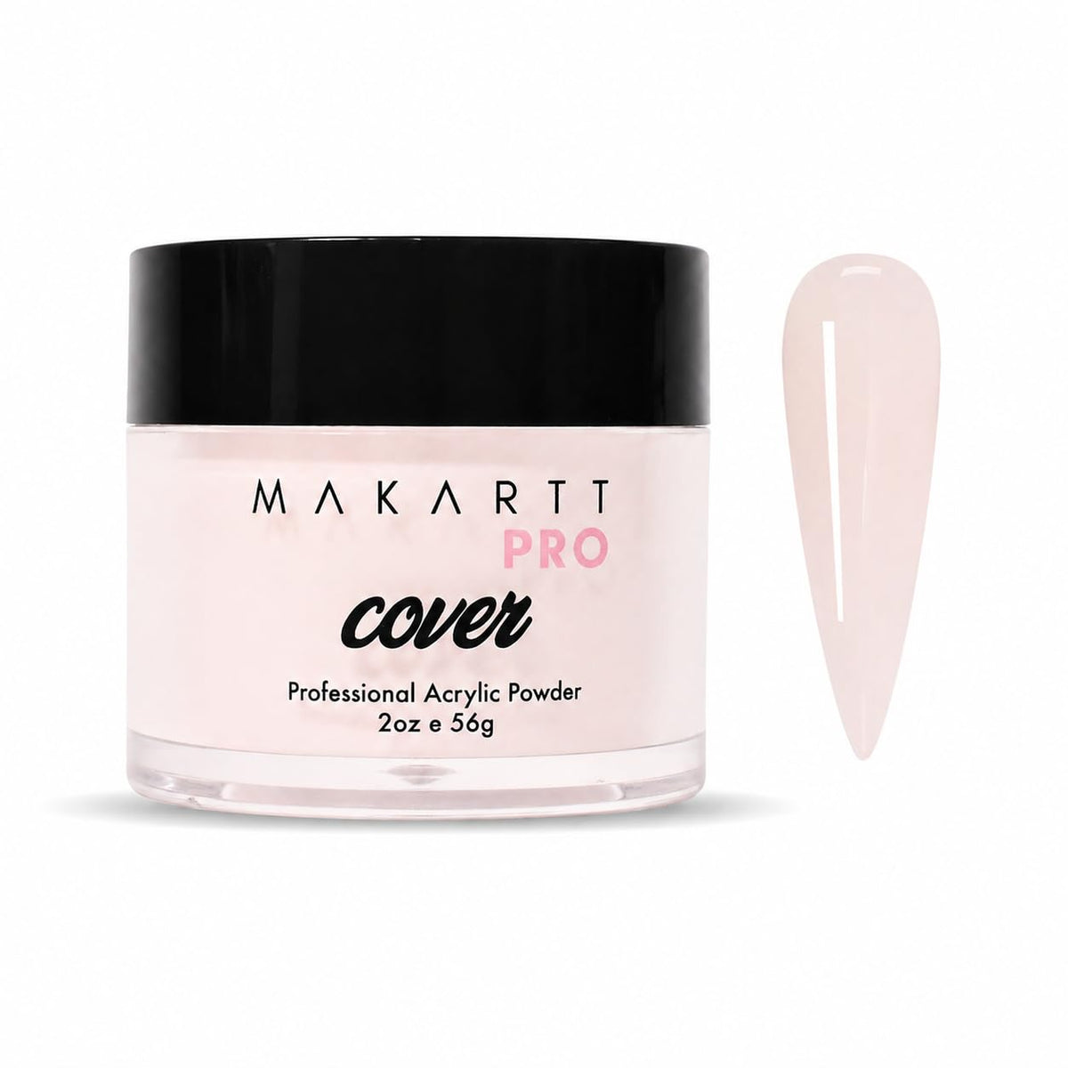 MakarttPro jar front view showing Blossom Beam for professional results