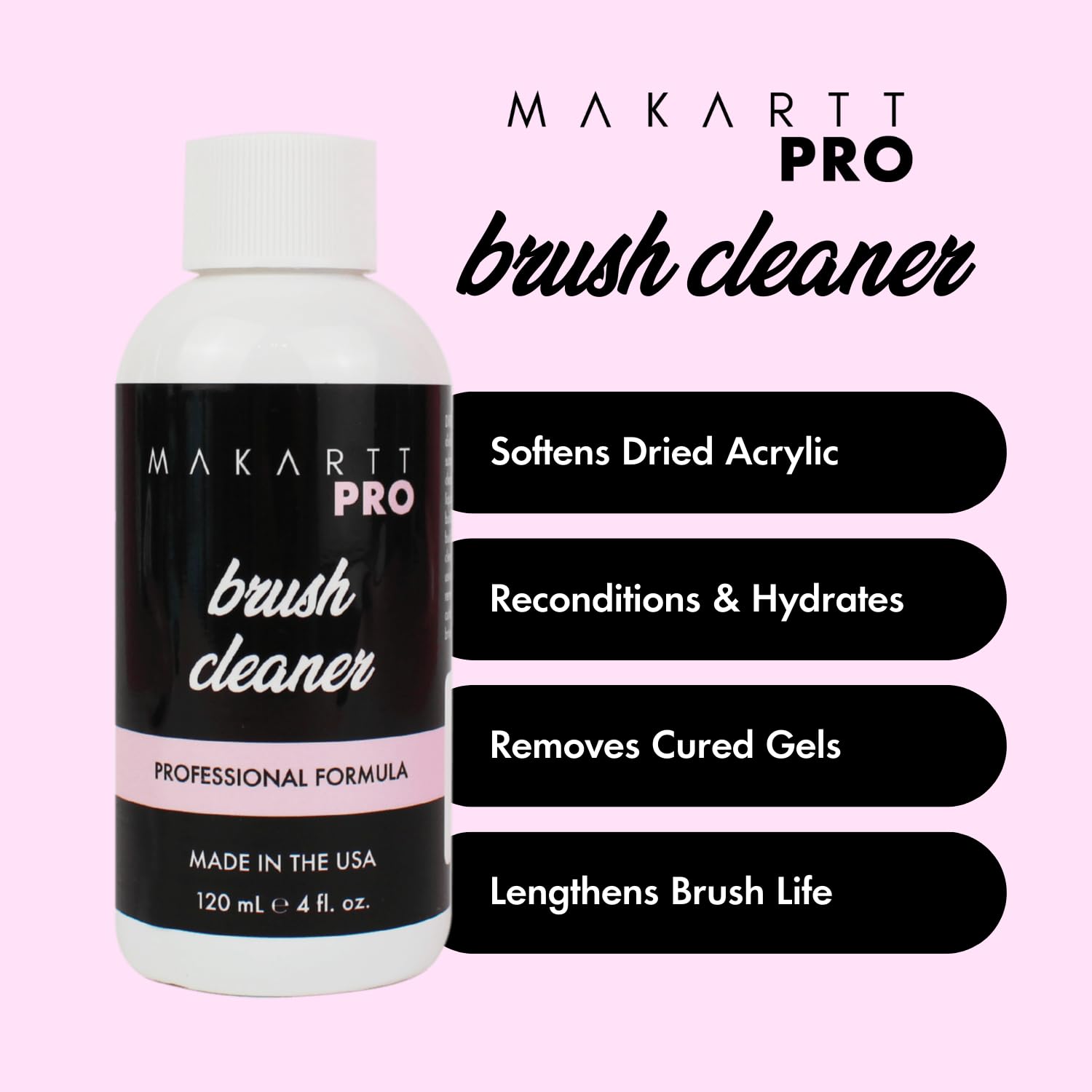 MakarttPro close-up of brush tips being restored showing improved softness benefit