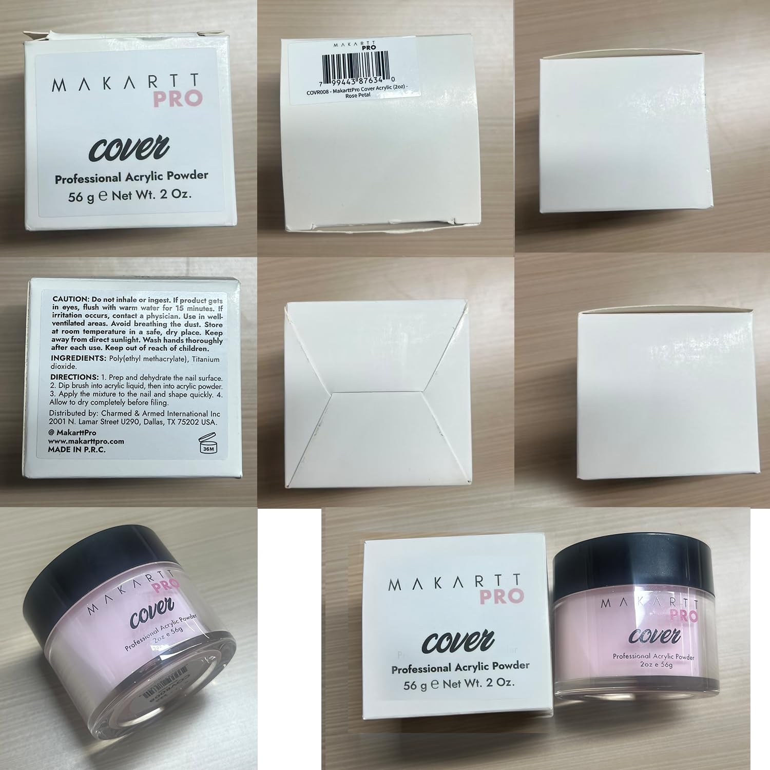 MakarttPro product packaging stacked in salon setting for professional use