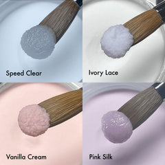 MakarttPro open jar showing powder texture for easy mixing and smooth application benefit