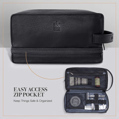 MAKE LIFE EXCLUSIVE waterproof nylon interior lining for quick wipe-clean benefit