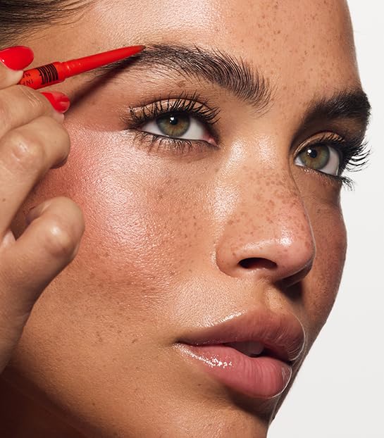 MAKE nano eyebrow pencil tip close-up showing ultra-fine precision for hair-like strokes