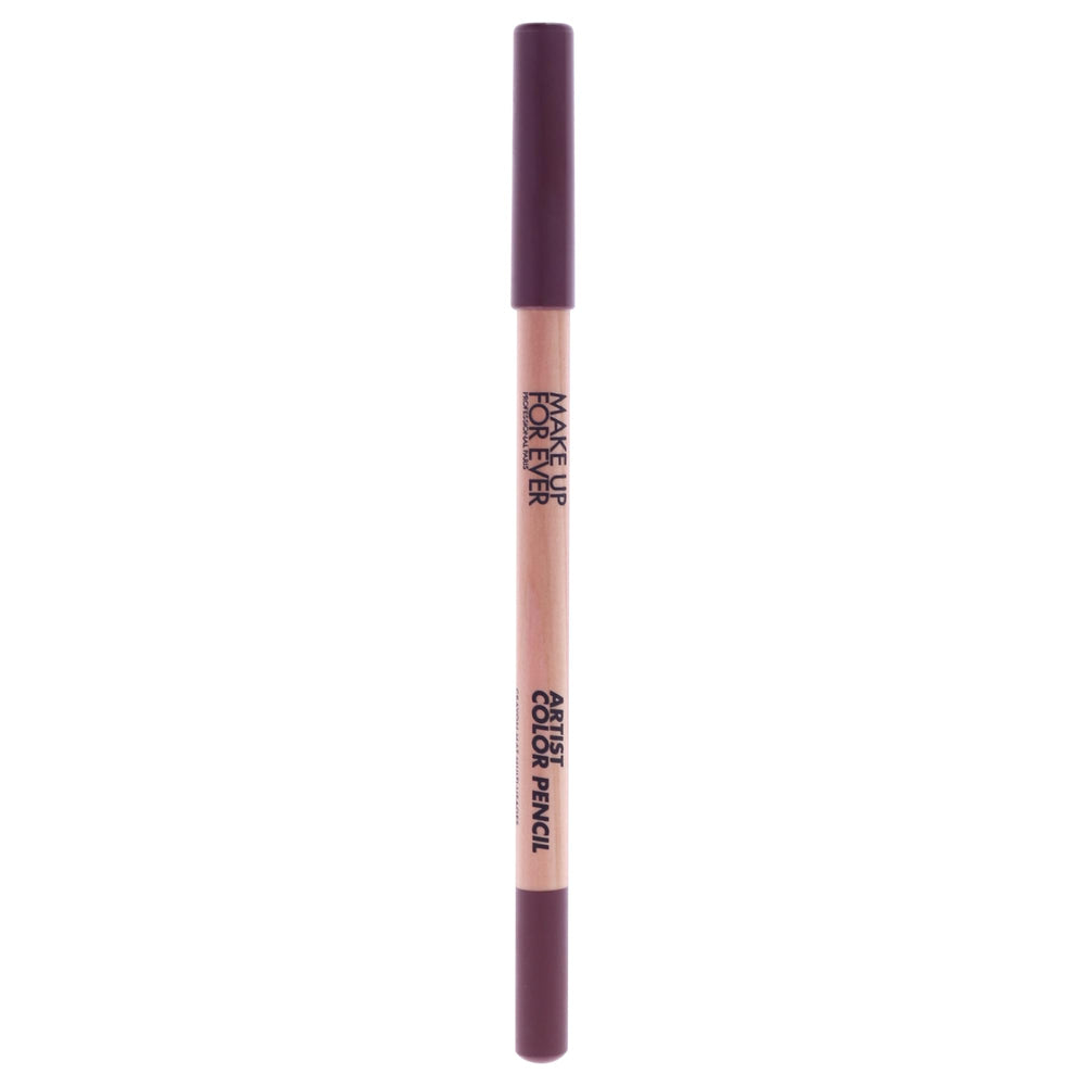 Make Up For Ever pencil front view showing sleek casing and shade, ideal for precision