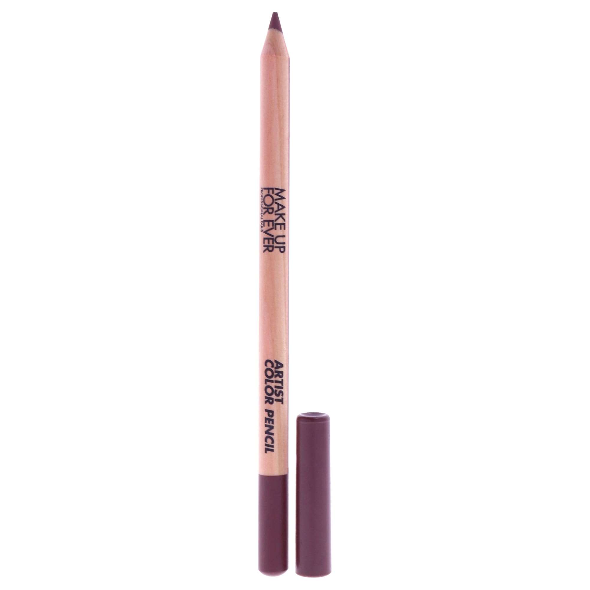 Make Up For Ever pencil chestnut texture stroke demonstrating creamy blendability benefit