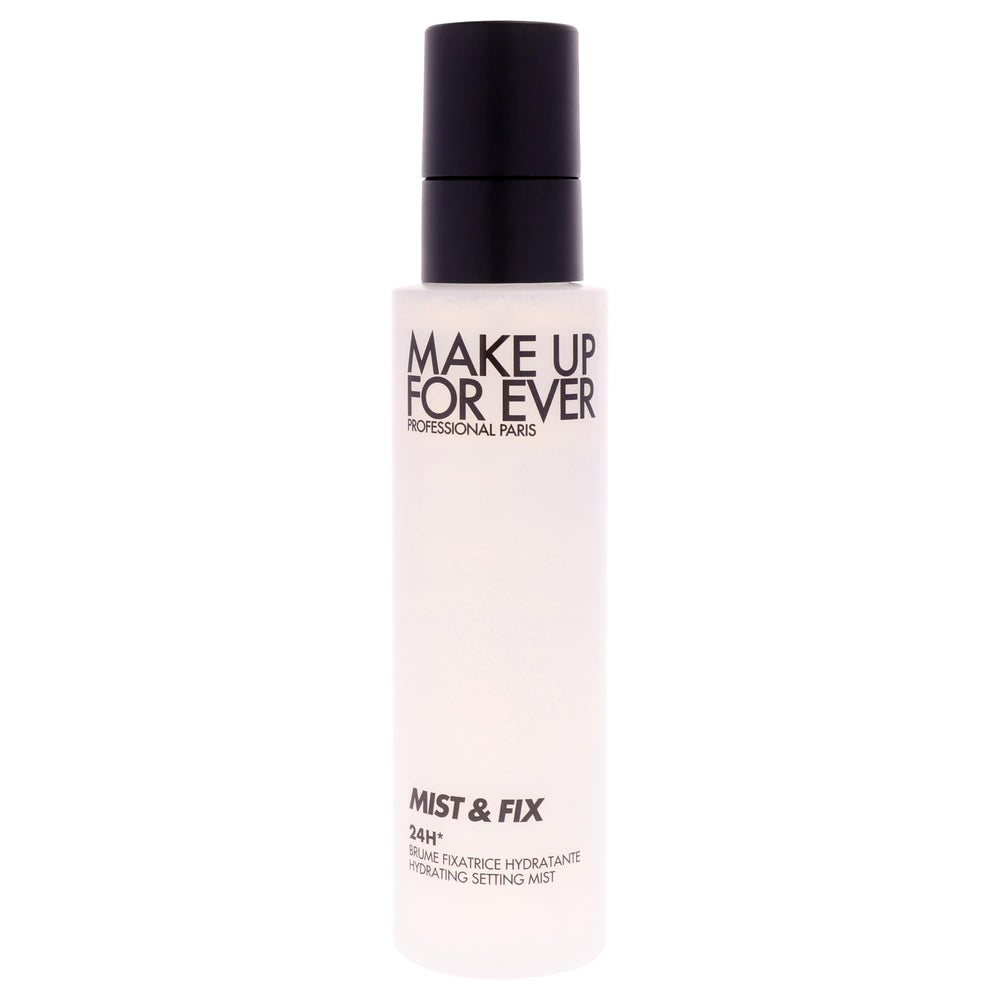 Make Up For Ever close-up of micro-fine nozzle, showing precise mist delivery for even coverage