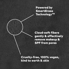 MakeUp Eraser short-fiber side erasing makeup efficiently with just water