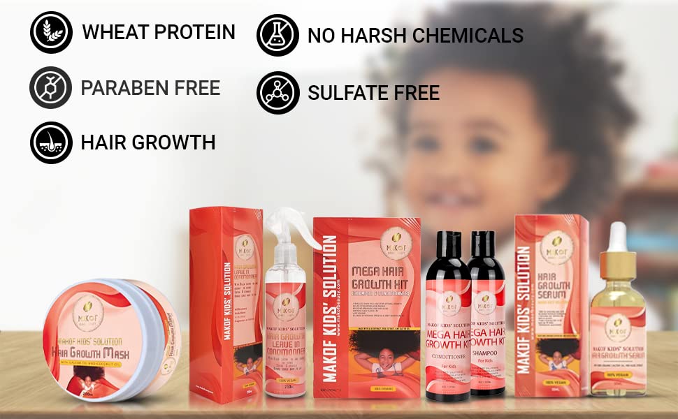 MAKOF BEAUTY before and after hair softness comparison, improved manageability benefit
