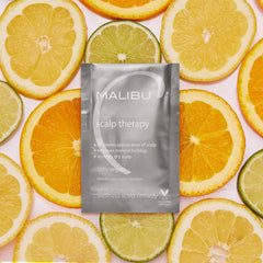 Malibu C crystal texture close-up highlighting dissolvable antioxidant formula for targeted relief