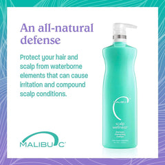 Malibu C minty foam texture close-up highlighting soothing cooling sensation