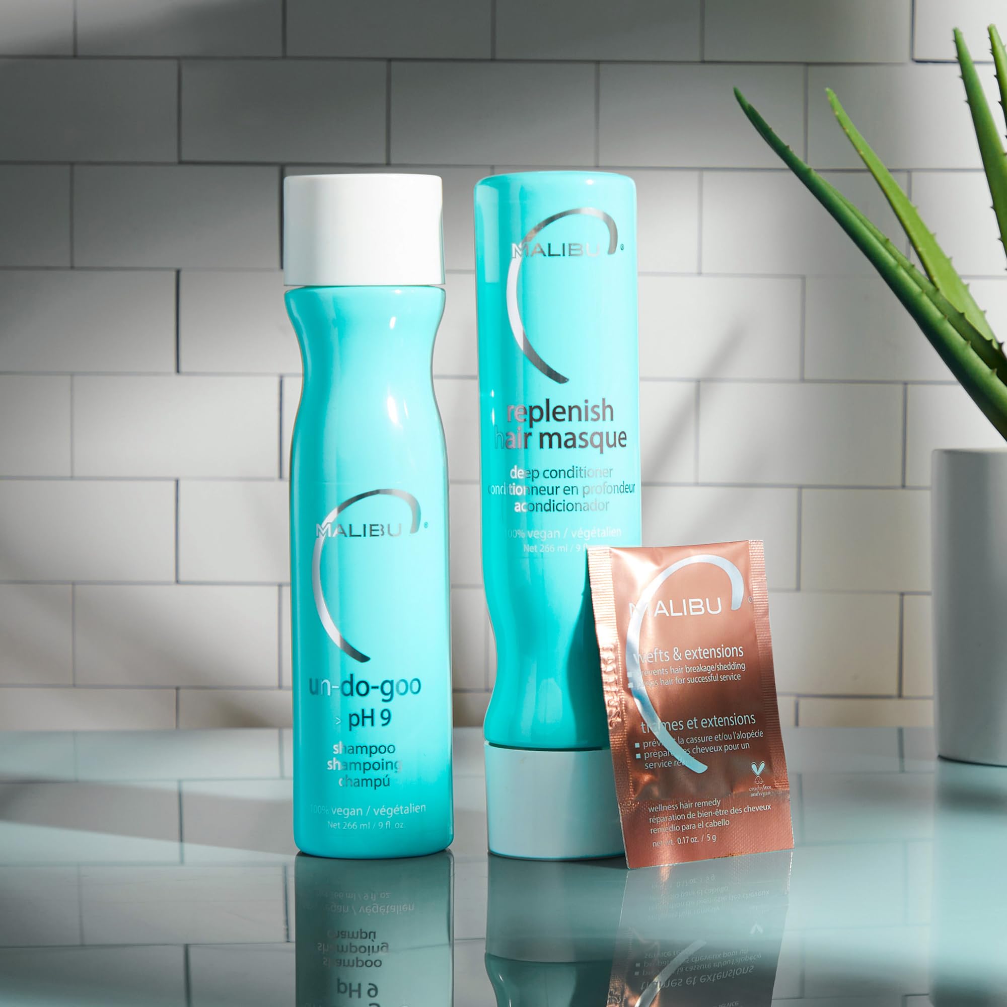Malibu C ingredient focus on magnesium and limonene highlighting antioxidant support