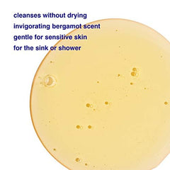 MALIN+GOETZ lather in hand demonstrating rich foam and soothing cleanse