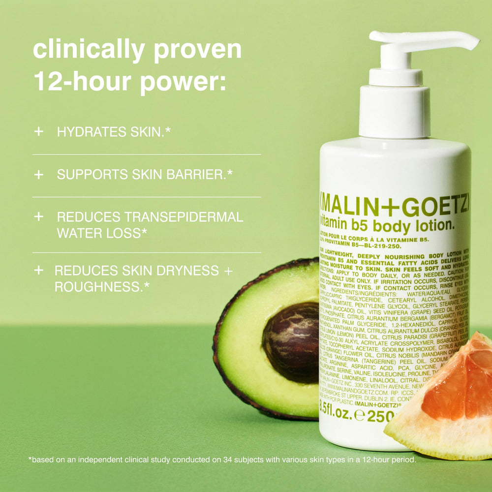 MALIN+GOETZ in-shower scene showing everyday cleansing and refreshment