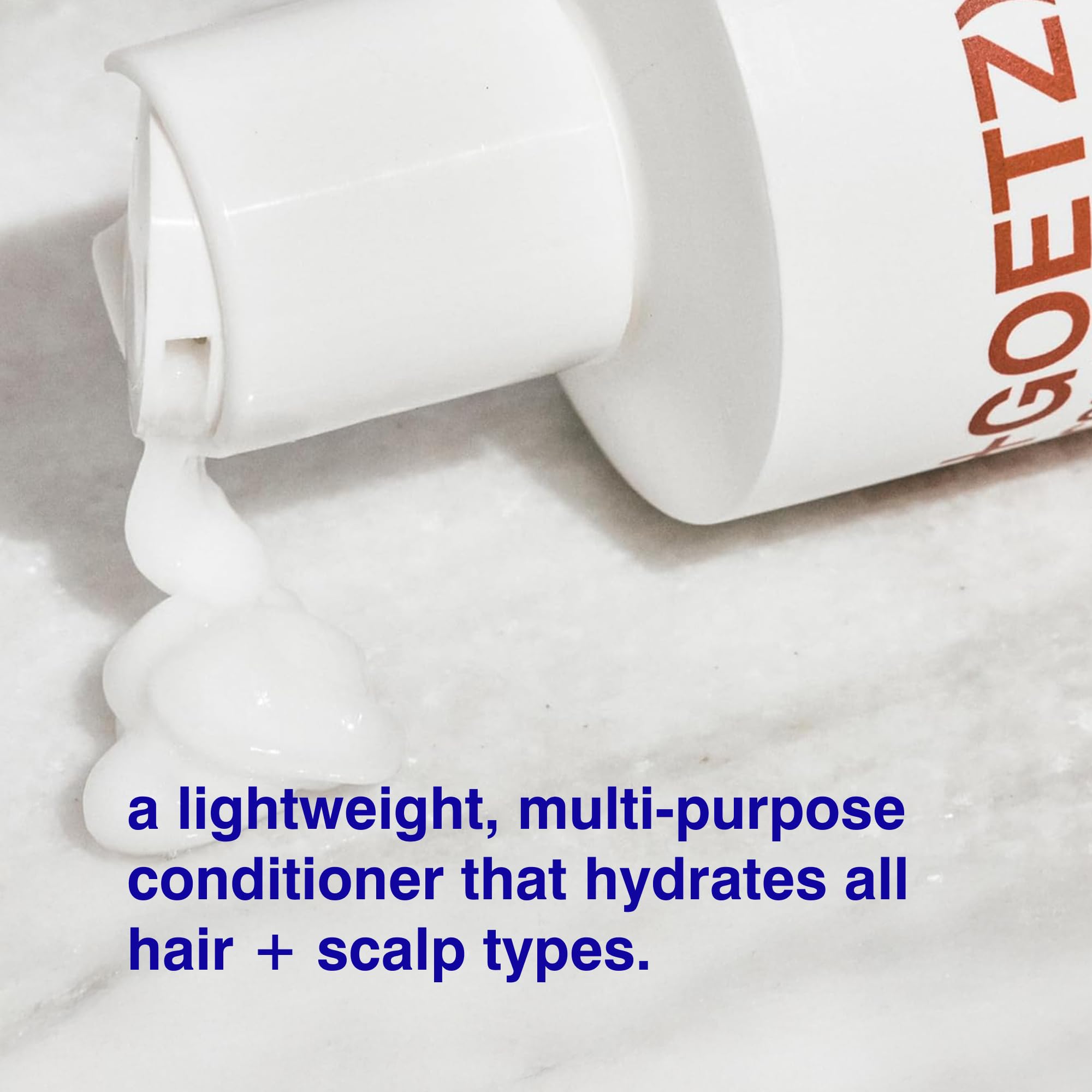 Malin + Goetz back label with ingredient list and directions