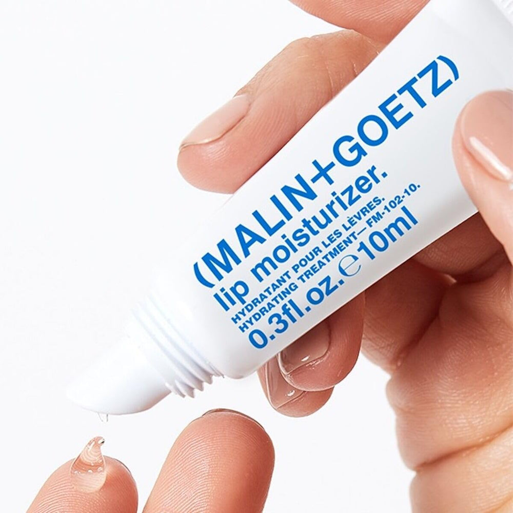 MALIN+GOETZ gel texture close-up illustrating fast absorption and lightweight hydration