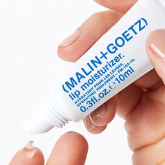MALIN+GOETZ gel texture close-up illustrating fast absorption and lightweight hydration