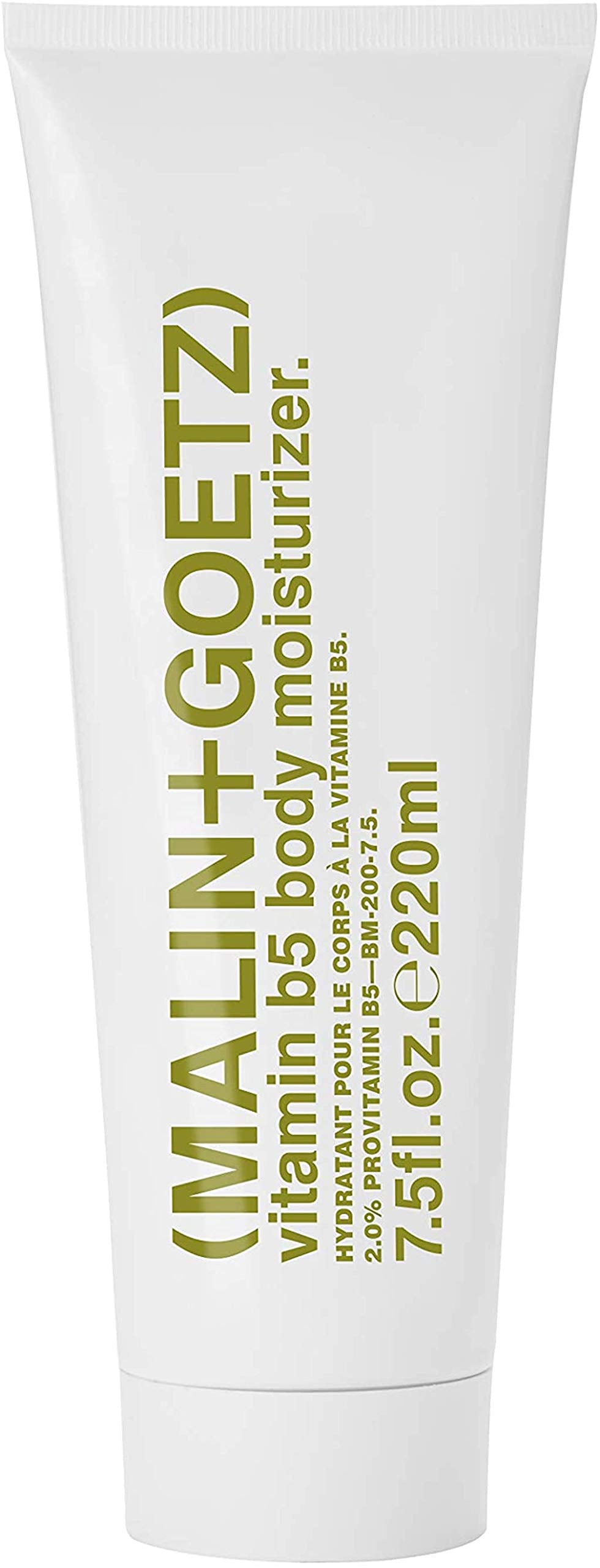 MALIN+GOETZ front packaging showing clean label and size benefit
