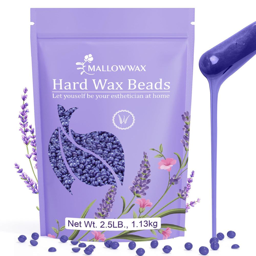 Mallowwax front bag showing 2.5lb bulk value and product branding benefits