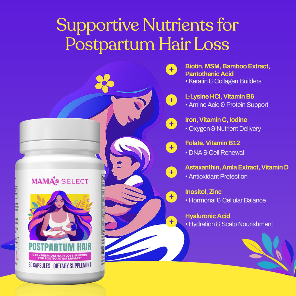 Mama's Select capsules close-up showing smooth finish and easy swallowing