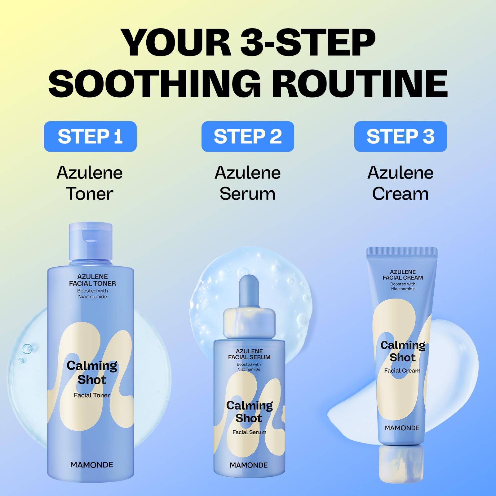 MAMONDE serum on bathroom shelf ready for daily routine convenience