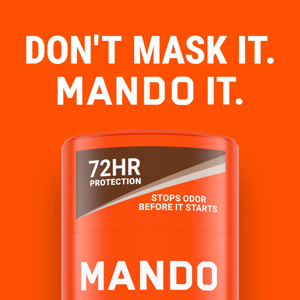 Mando being applied to arm demonstrating quick-dry protection