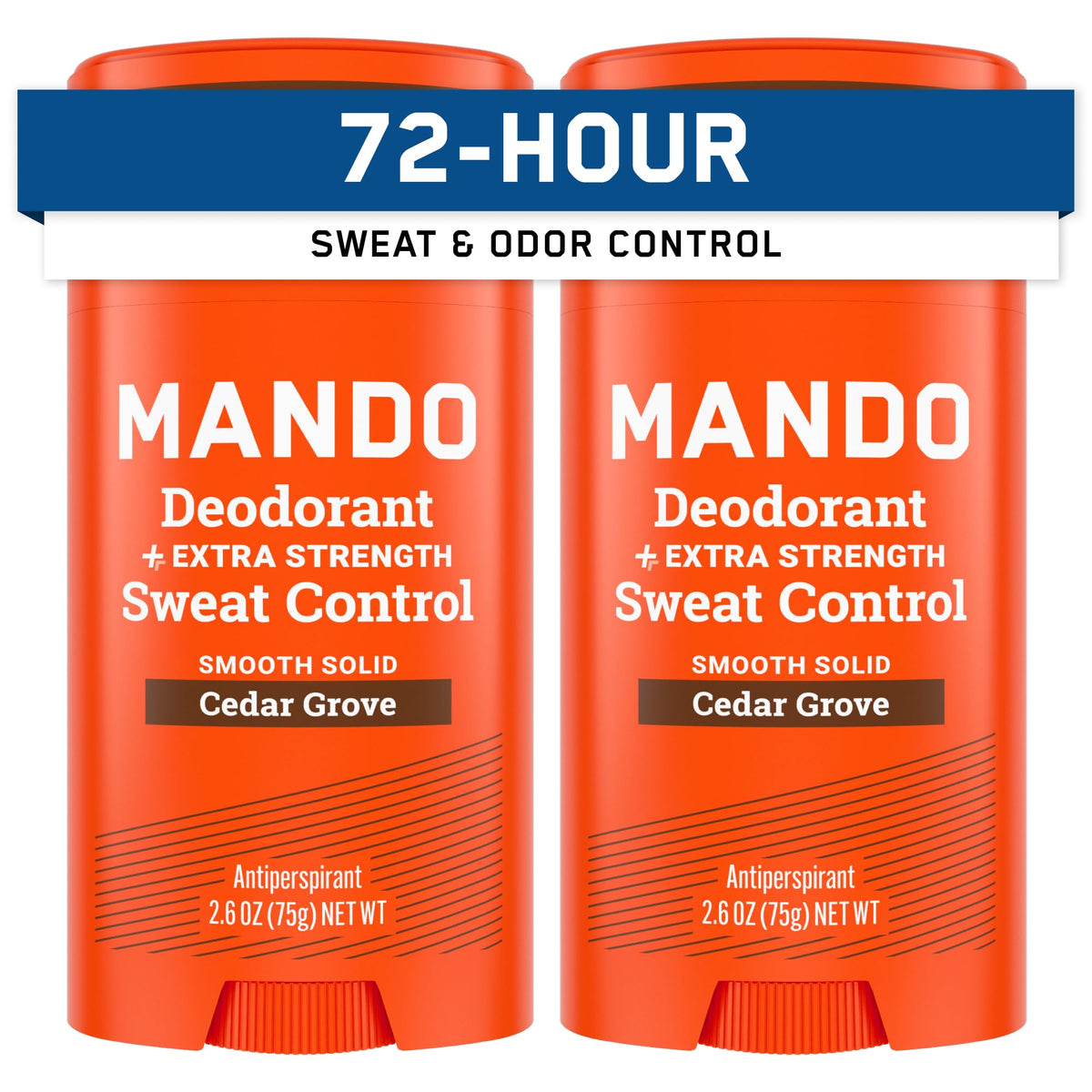 Mando Cedar Grove front packaging showing 2-pack benefit