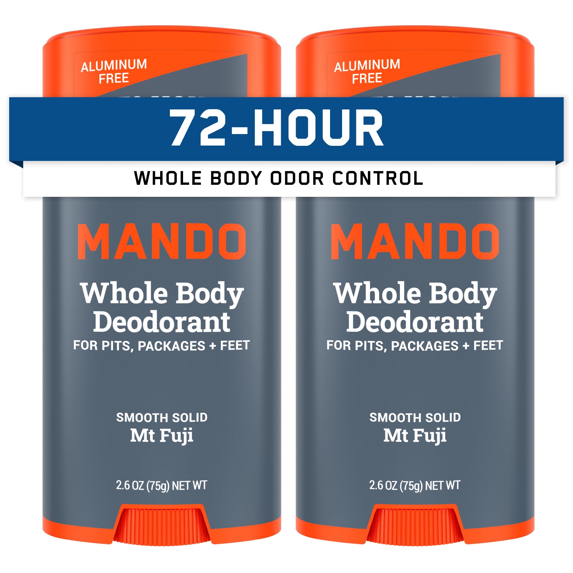 Mando Mt Fuji front packaging showing twin sticks and scent benefit