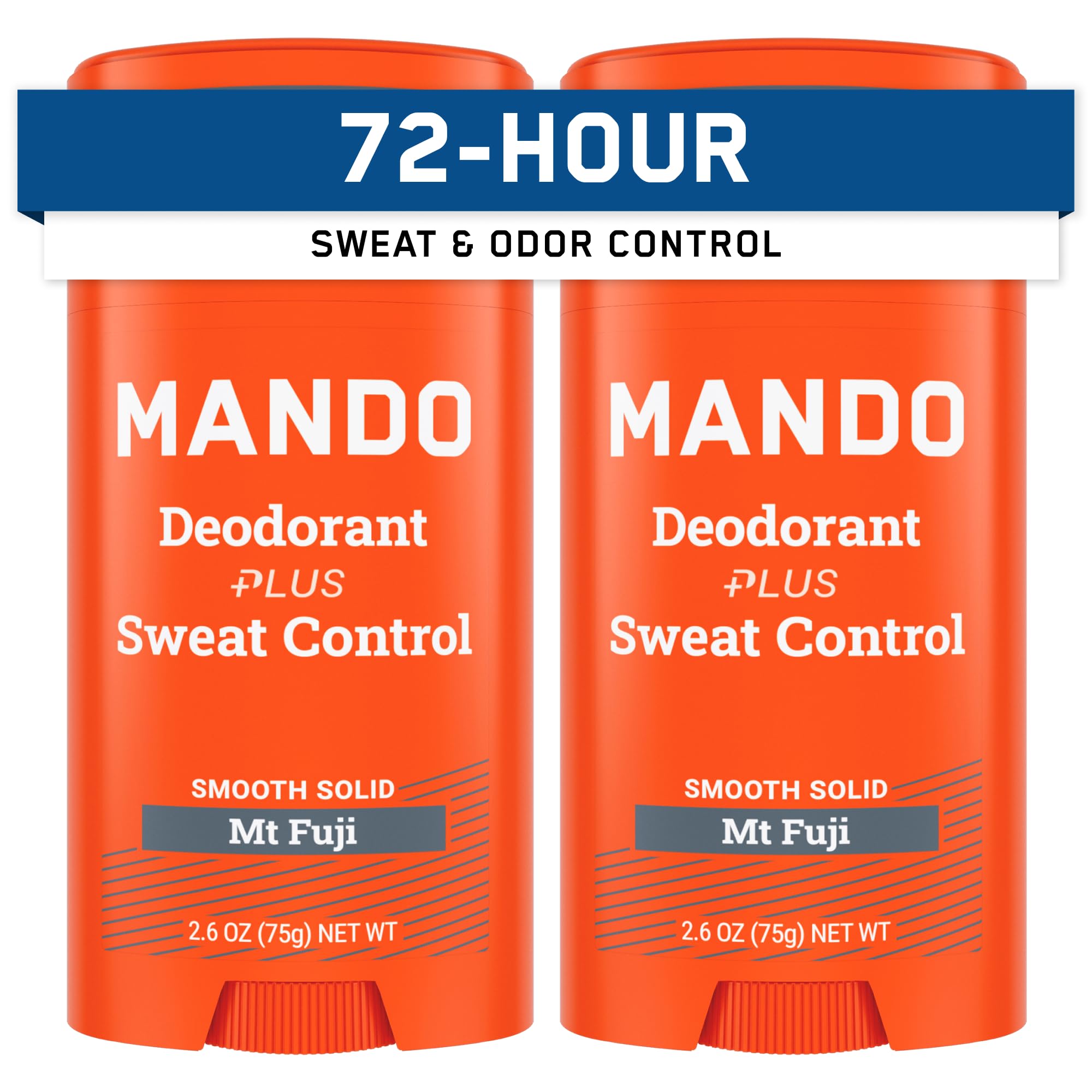 Mando pack front showing Mt Fuji scent and two sticks for reliable protection