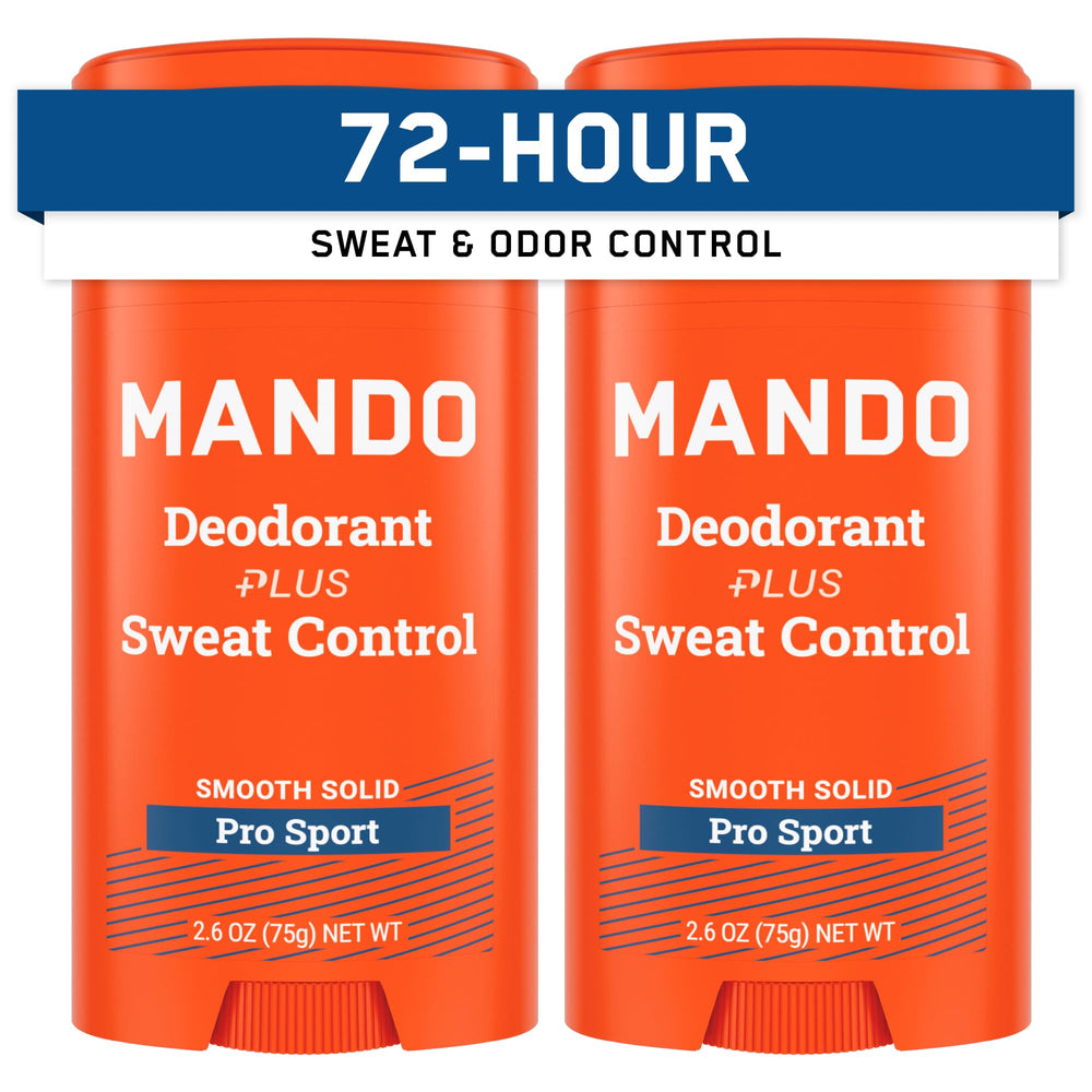 Mando Pro Sport front packaging showing 2-pack and clinical protection benefit