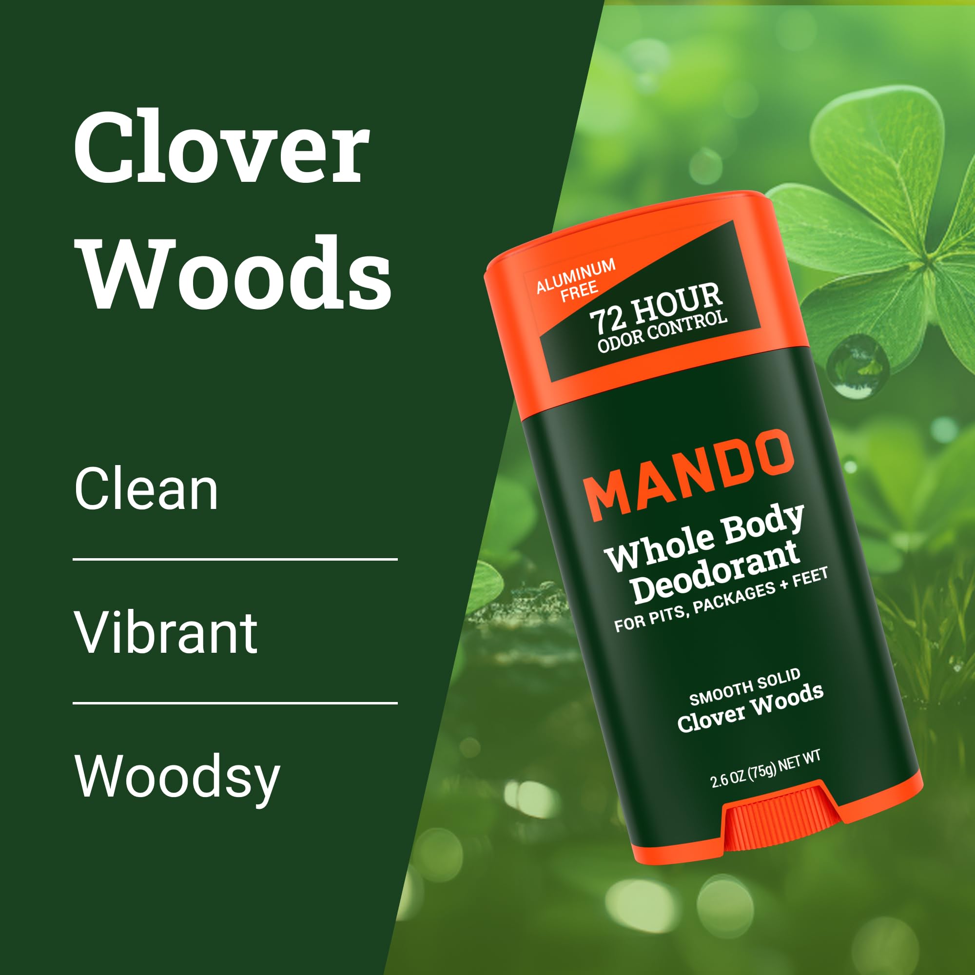 Mando Woods two-pack next to ruler to show compact 2.6 oz travel-friendly size