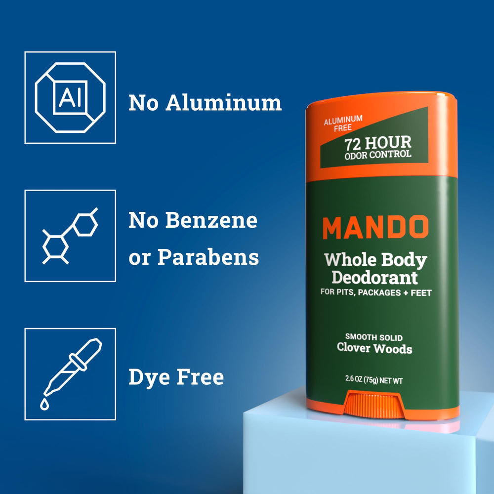 Mando Woods texture detail of solid formula showing low-residue finish and comfort
