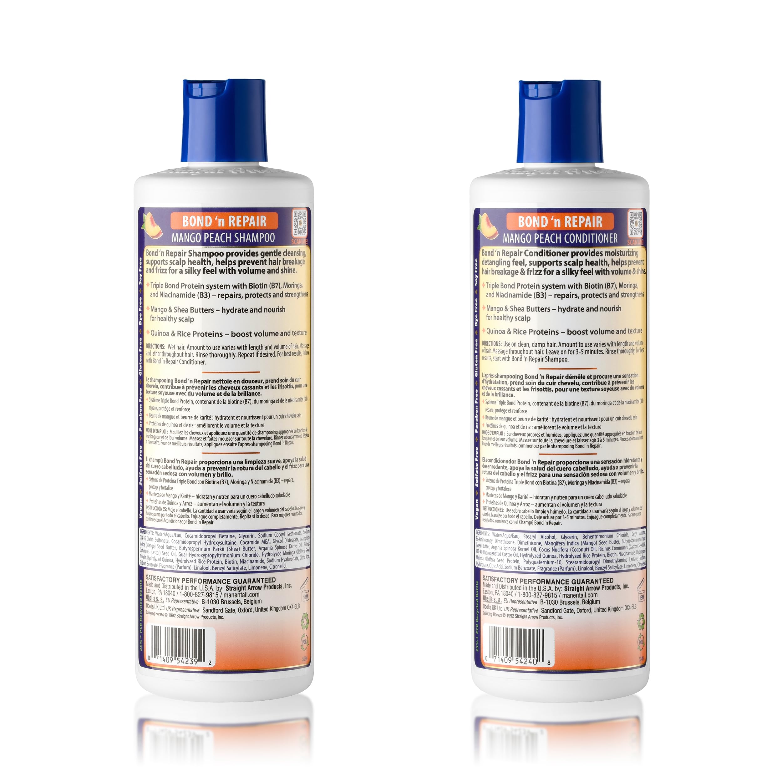 Mane 'n Tail close-up of creamy conditioner texture for smooth, frizz-controlled hair