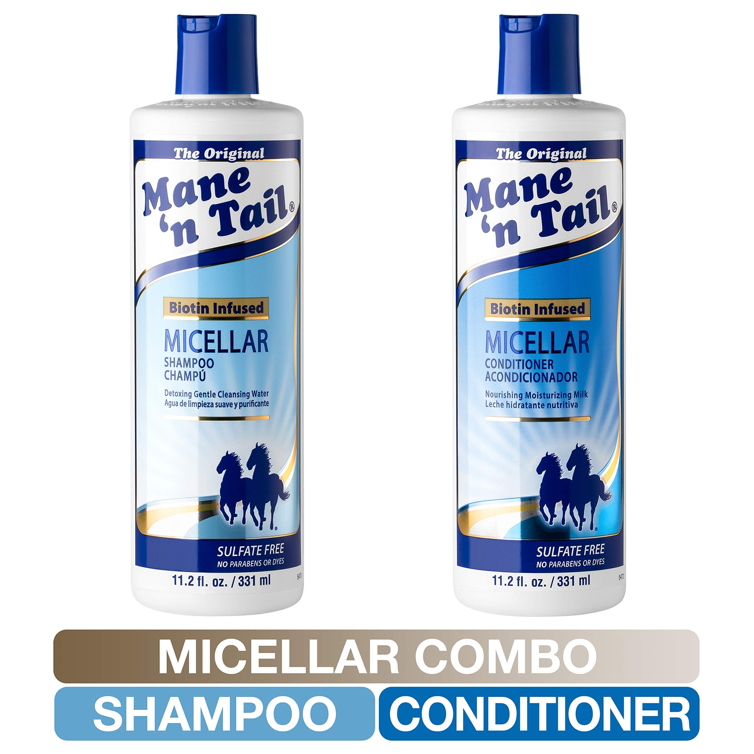 Mane 'n Tail conditioner cream texture showing smooth moisturizing benefit