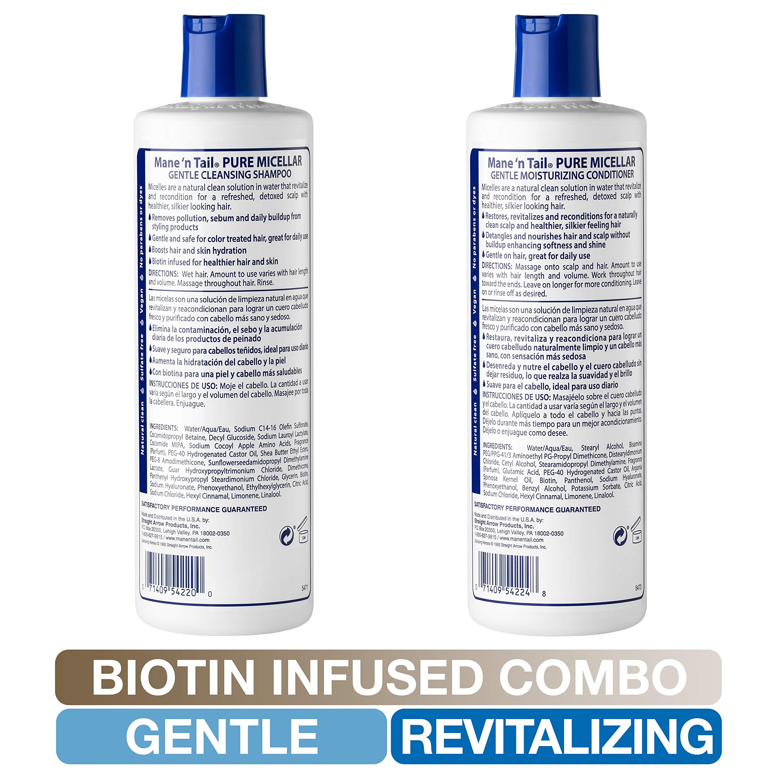Mane 'n Tail in-bathroom use scene demonstrating clarifying routine benefit