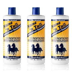 Mane 'n Tail front packaging showing 16 oz bottle and label, easy identification benefit