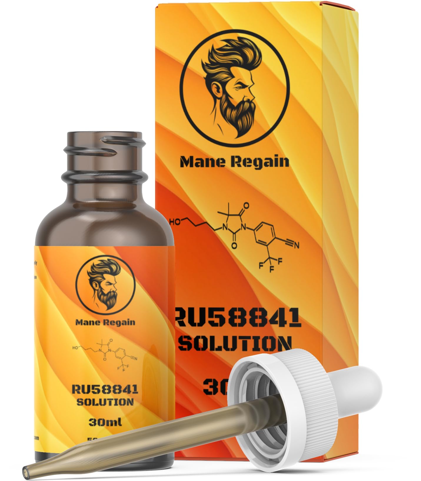 Mane Regain dropper dispensing solution for precise targeted application benefit