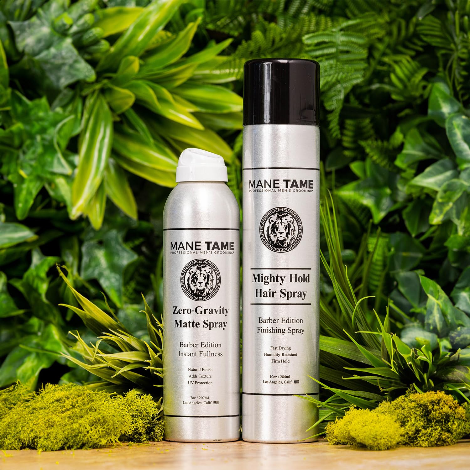 Mane Tame applied at roots for visible lift and thicker-looking hair