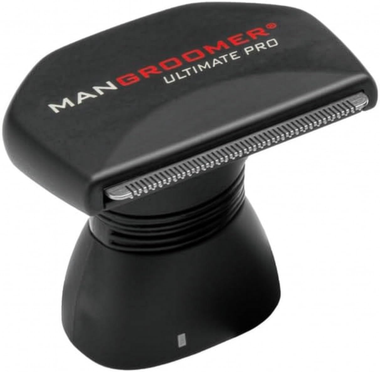 MANGROOMER attachment head front view showing fit and quick install benefit