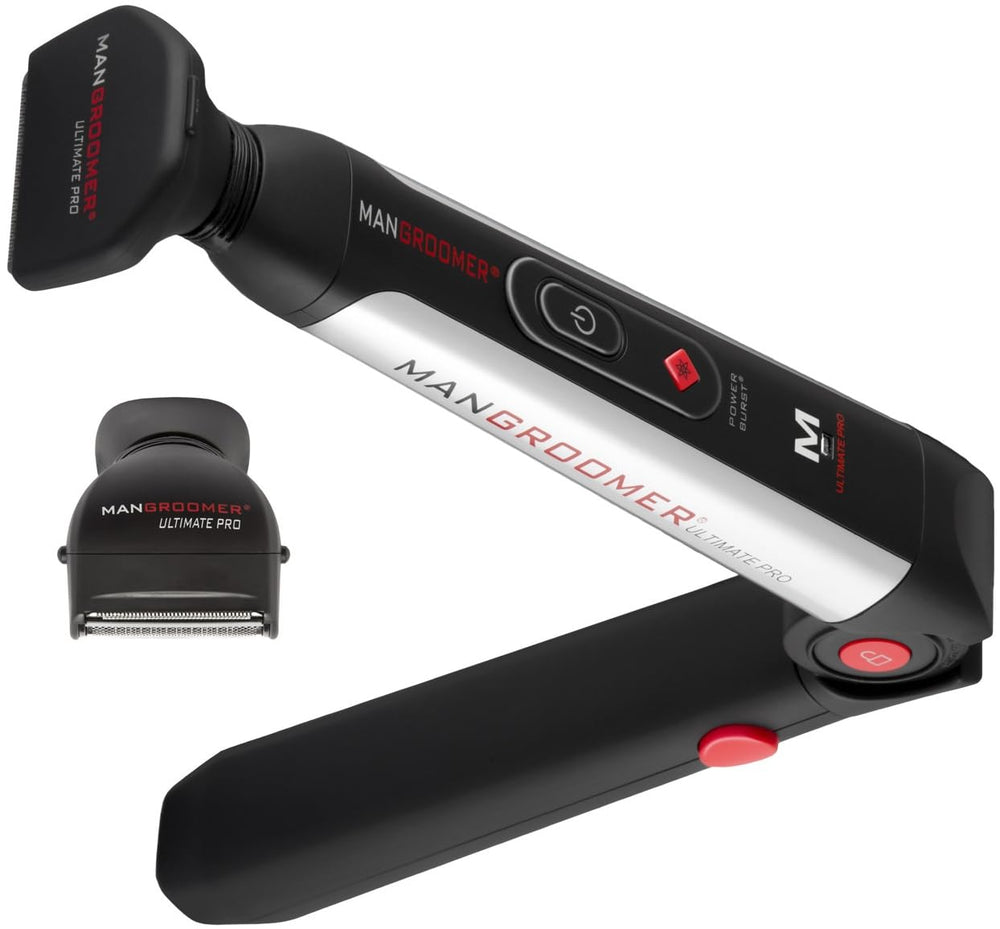 MANGROOMER shock absorber neck detail showing contour-following comfort