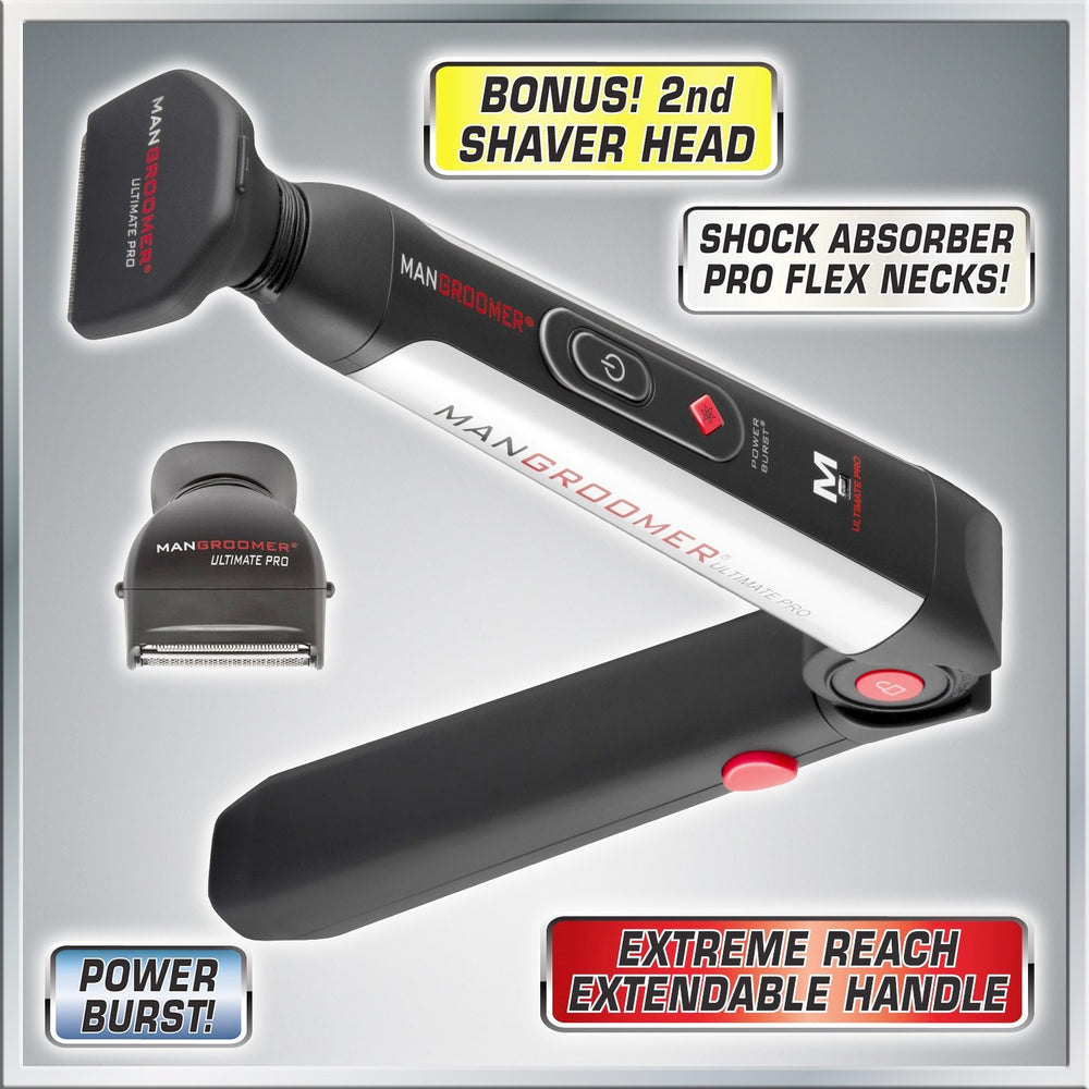 MANGROOMER charge indicator light red and green for clear battery status