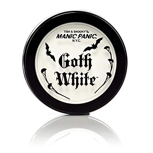 MANIC PANIC swatch on arm demonstrating opaque white pigment payoff