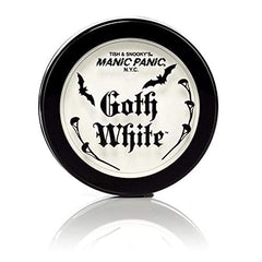 MANIC PANIC swatch on arm demonstrating opaque white pigment payoff