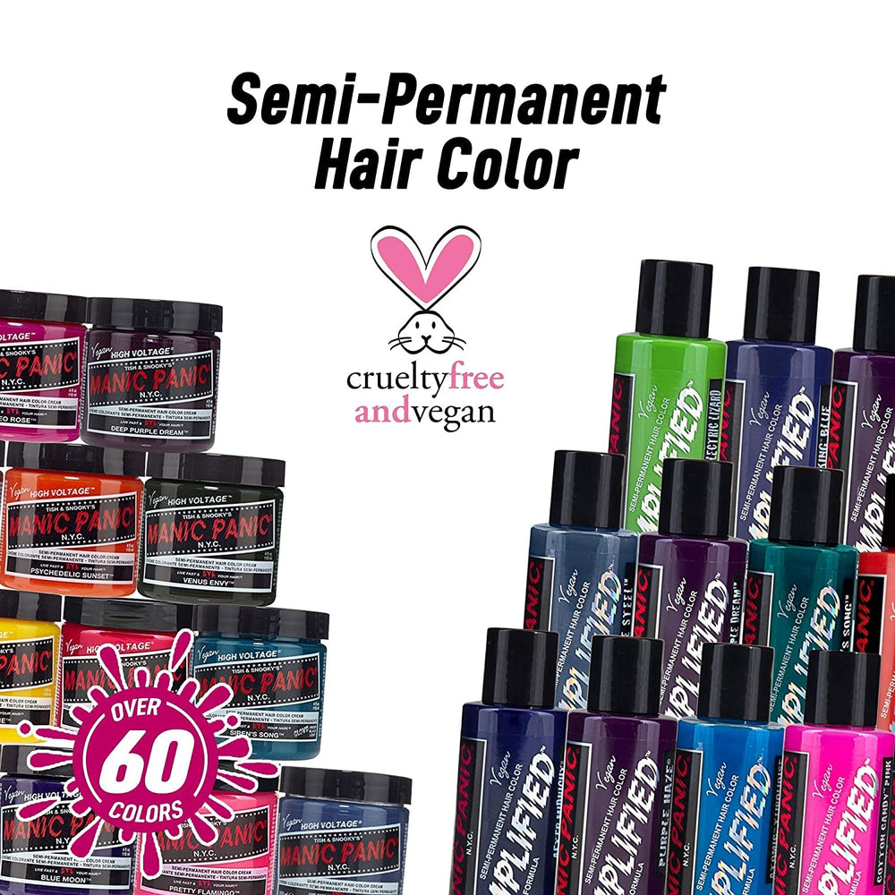 MANIC PANIC application with gloved hand showing easy brush or finger application