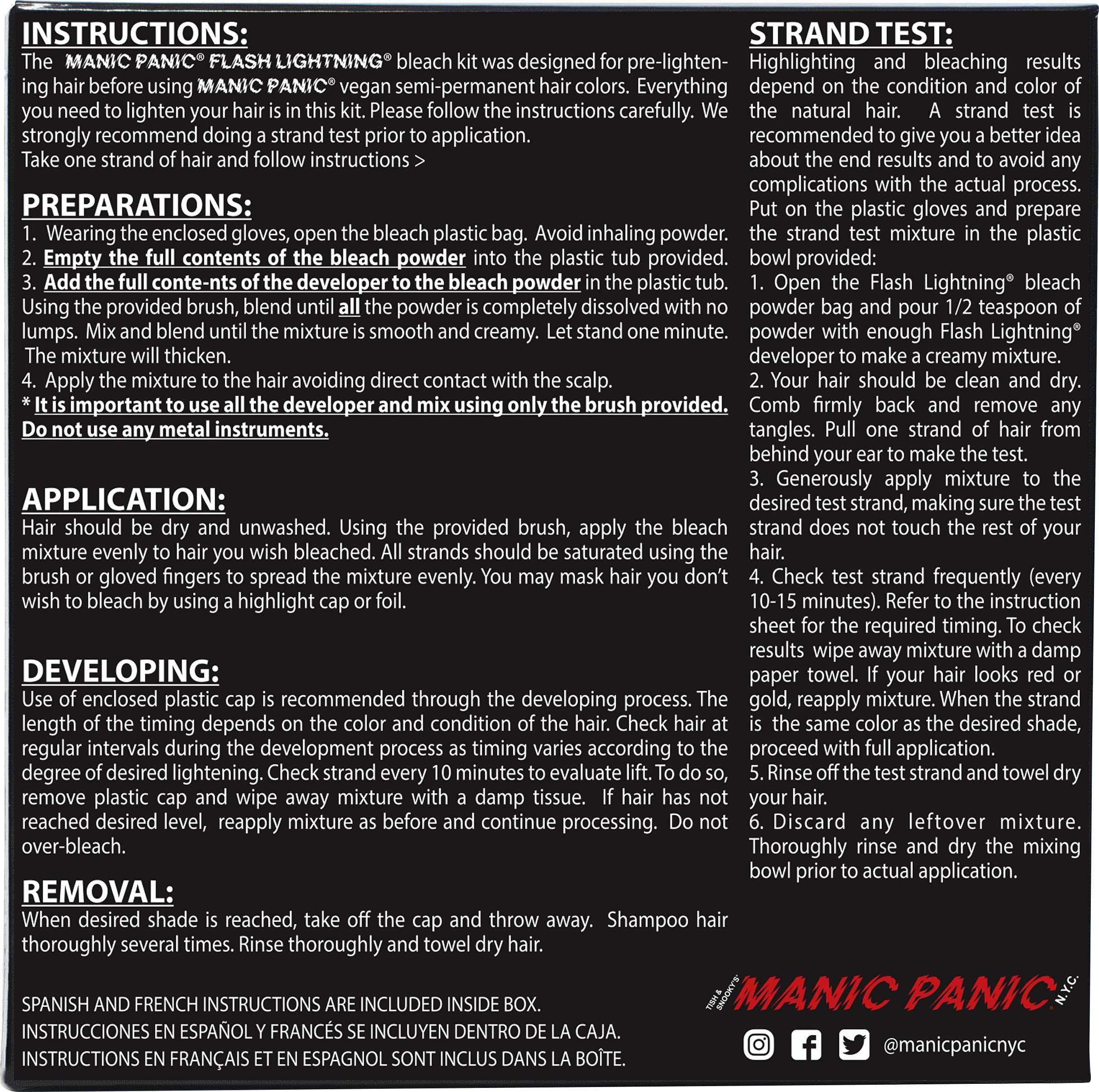 MANIC PANIC lifestyle salon-style setup showing professional tools for salon-quality results
