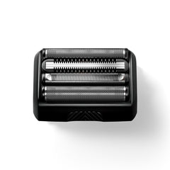 MANSCAPED front view of replacement foil showing precise four‑blade design for smooth shave
