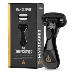 MANSCAPED Crop Shaver front view showing compact design and easy control