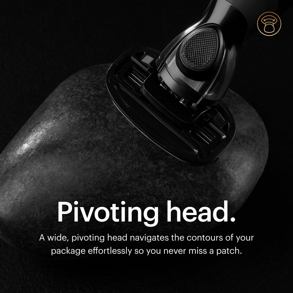 MANSCAPED Crop Shaver staged in bathroom for comfortable grooming routine