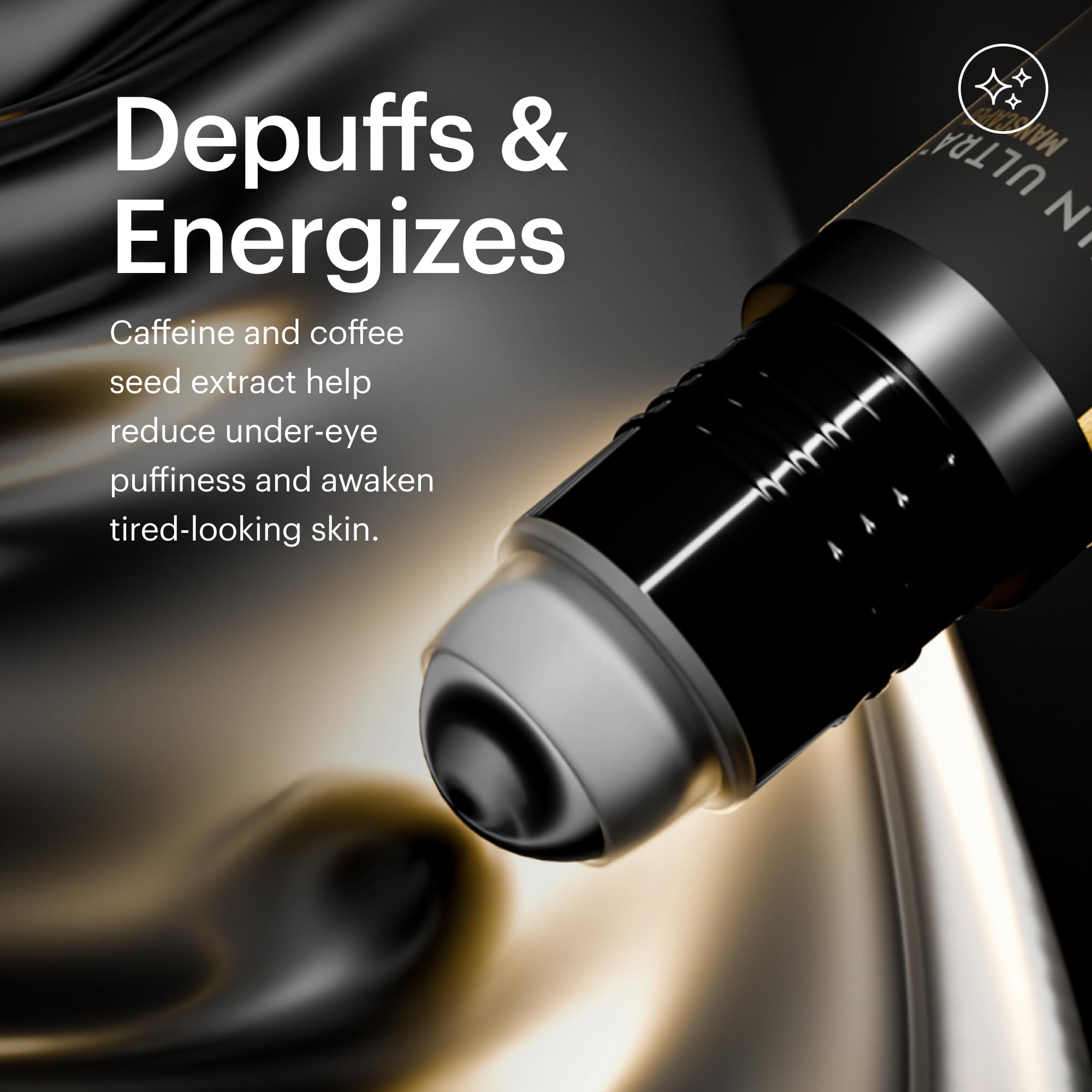 MANSCAPED lightweight serum texture on fingertip for fast absorption benefit