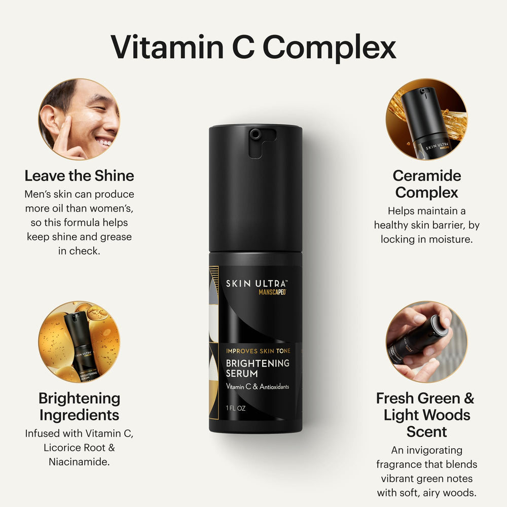 MANSCAPED moisturizer absorbed into skin illustrating non-greasy hydration and comfort