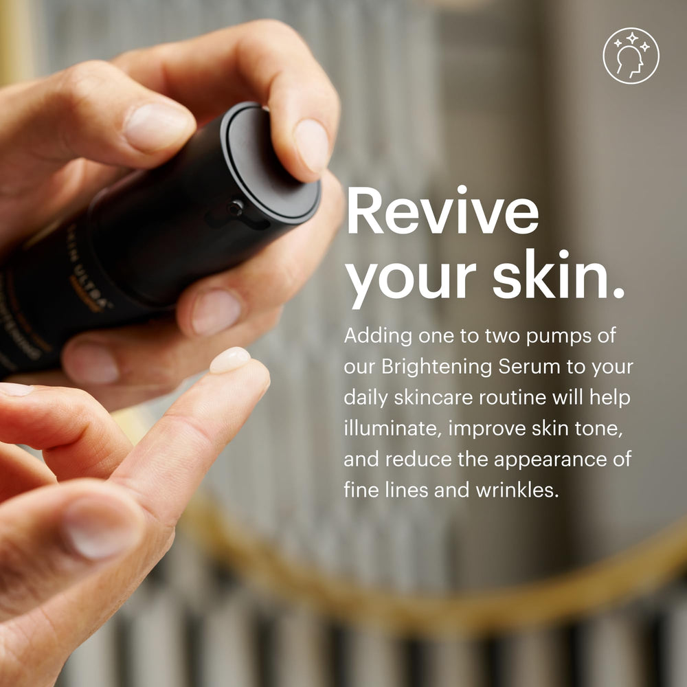 MANSCAPED regimen arranged on bathroom shelf showing simple daily routine use