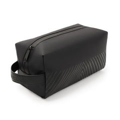 MANSCAPED front view showing compact organized toiletry bag benefit: travel-ready
